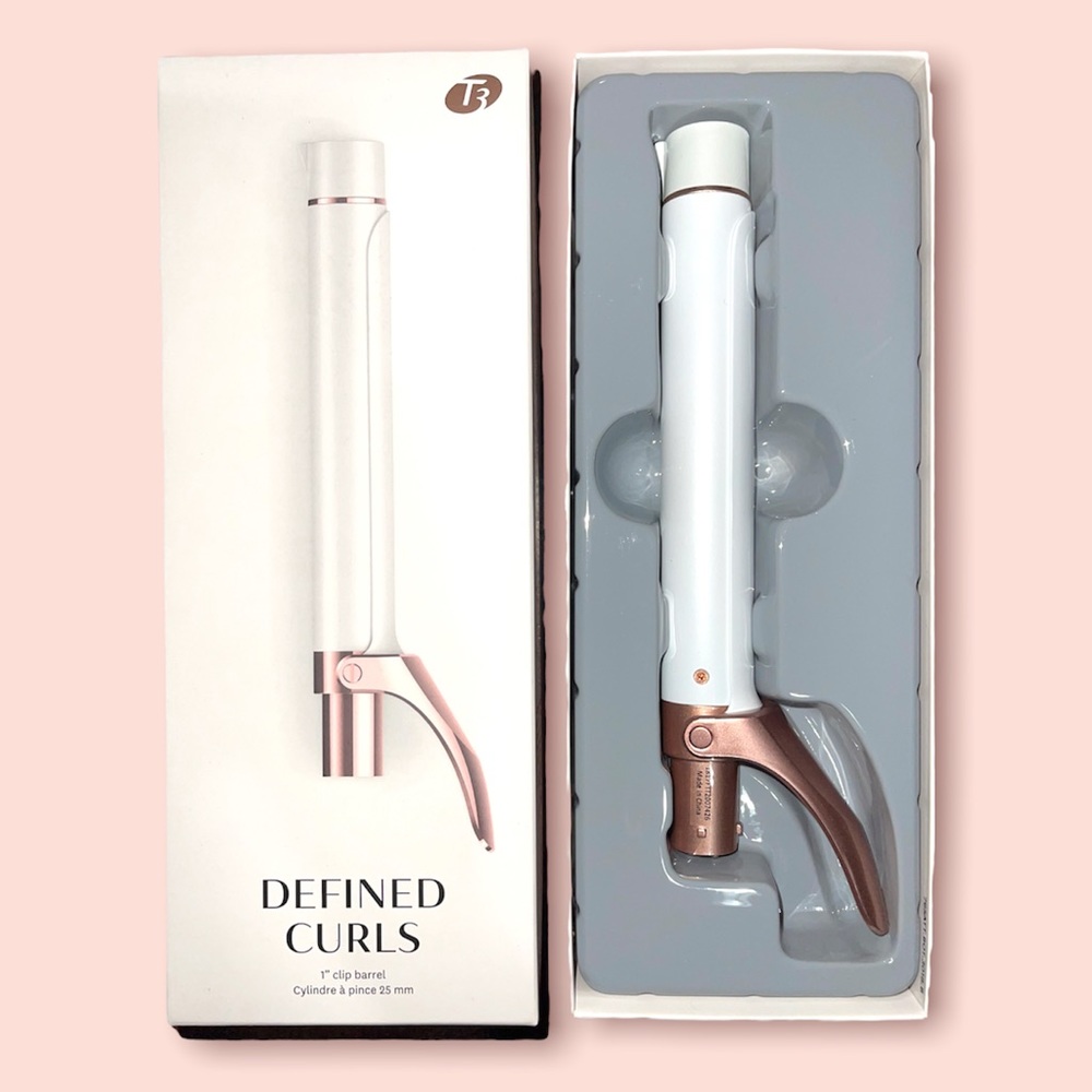 New in box T3 1” Defined Curls clip barrel attachment